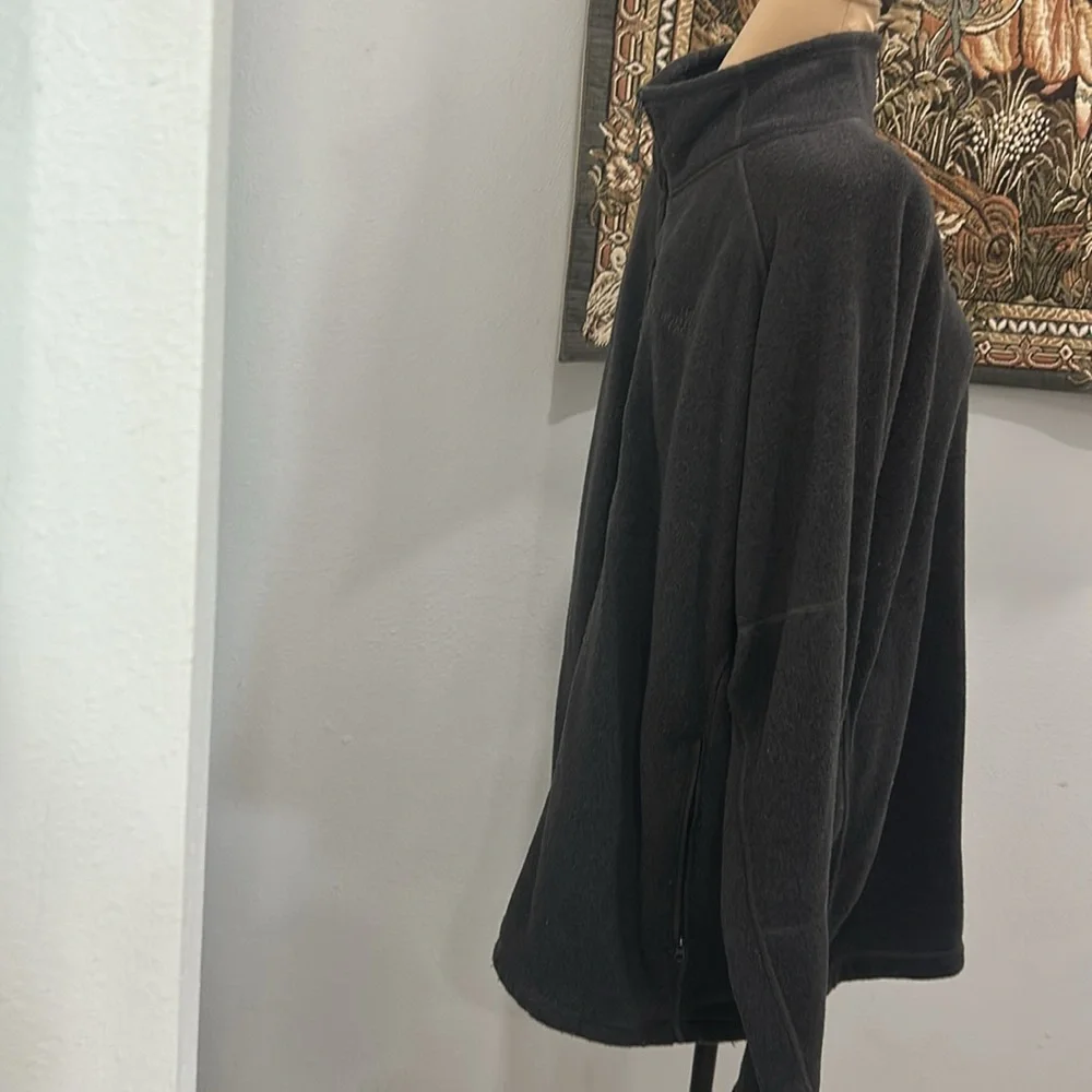 The North Face Grey Full Zip‎ Fleece Jacket. Size XXL